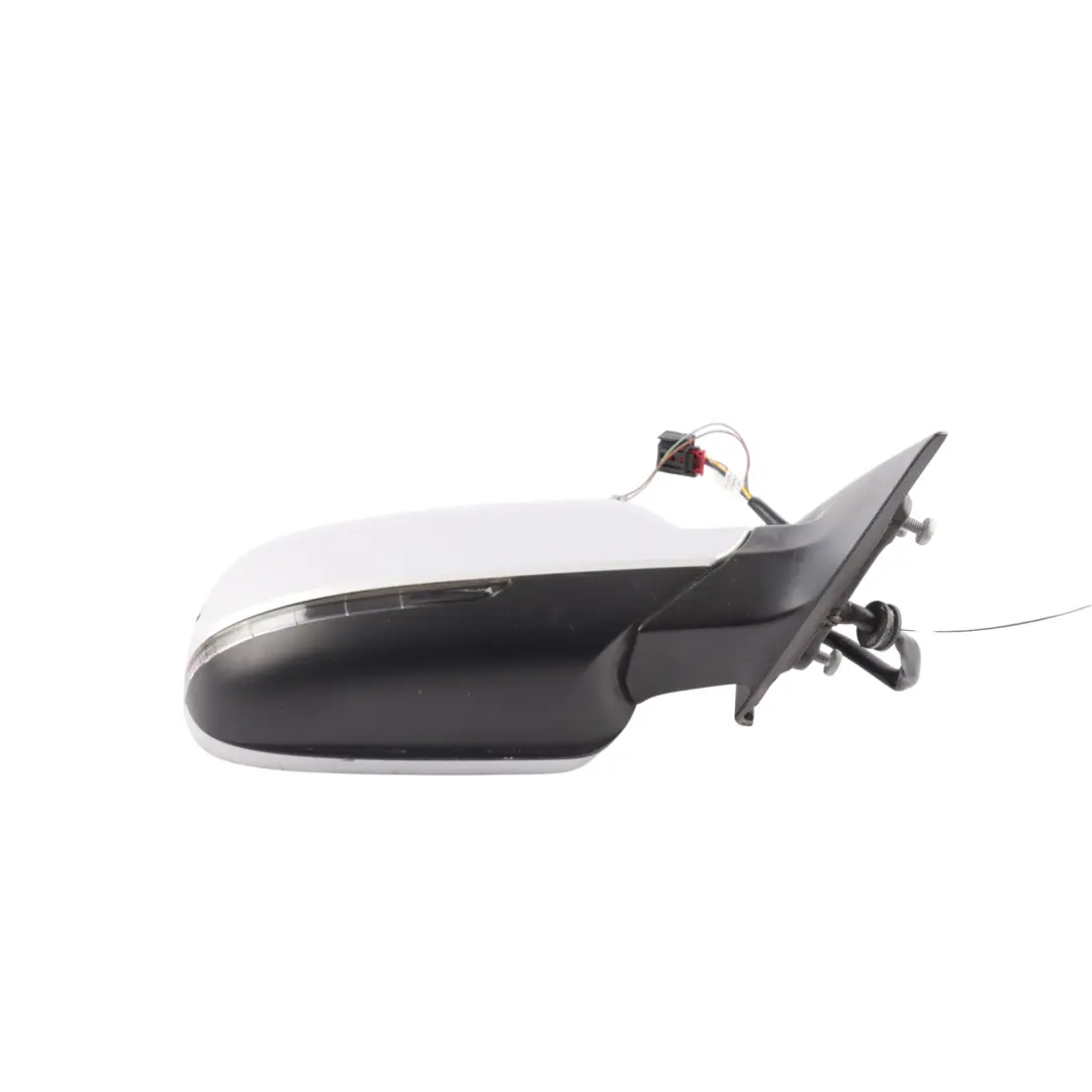 Audi A5 8T Front Wing Mirror Door Right O/S Ice Silver - X7W - SKU RHD-8T2857410AF-ICS - Part number 8T2857410AF