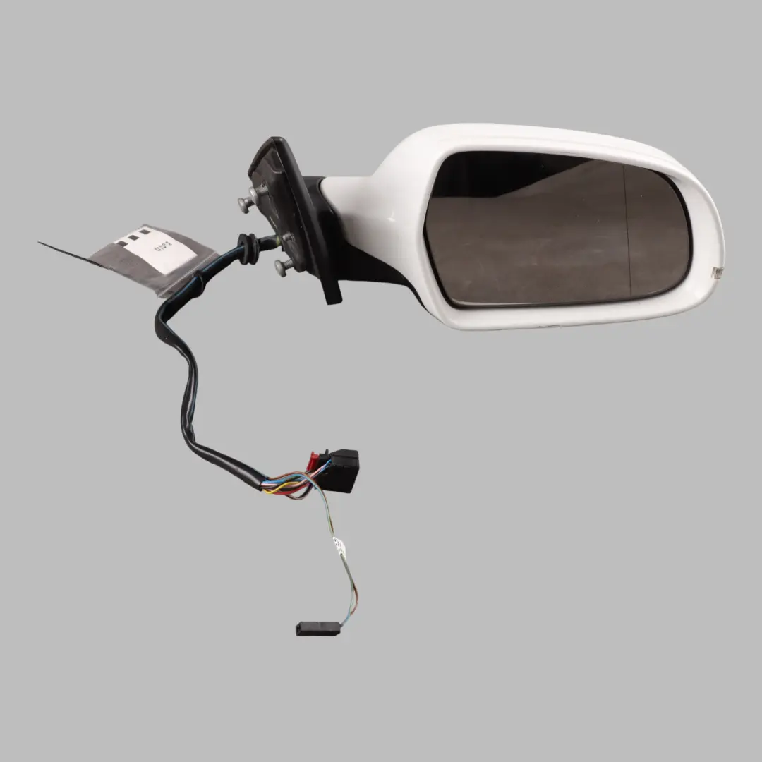 Door Right O/S Mirror Wing Electric Ibis White - Y9C to Audi A5 8T with Part number 8T2857410AH Audi A5 8T Door Right O/S Mirror Wing Electric Ibis White - Y9C - SKU RHD-8T2857410AH-IWH - Part number 8T2857410AH