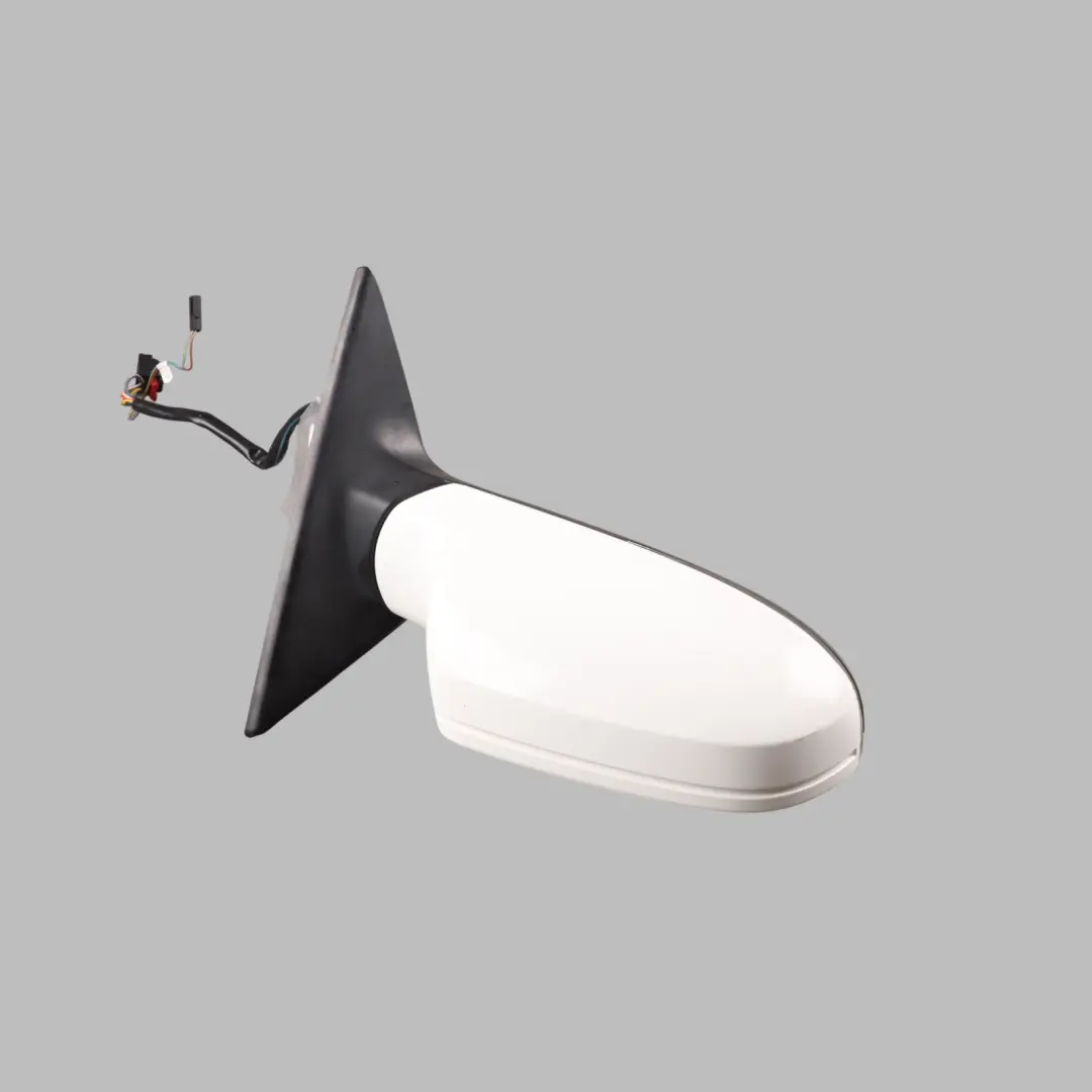 Audi A5 8T Door Right O/S Mirror Wing Electric Ibis White - Y9C - SKU RHD-8T2857410AH-IWH - Part number 8T2857410AH