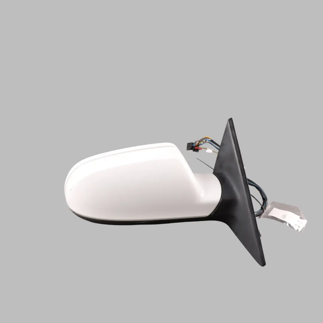 Audi A5 8T Door Right O/S Mirror Wing Electric Ibis White - Y9C - SKU RHD-8T2857410AH-IWH - Part number 8T2857410AH