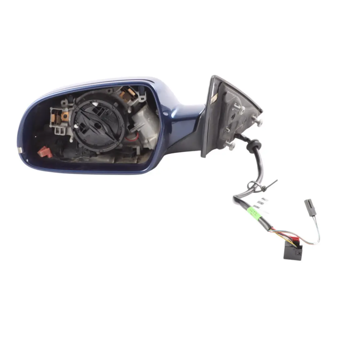 Audi A5 8T Door Wing Mirror Electric Left N/S Scuba Blue - X5Q - SKU RHD-8T8857409J-SCB1 - Part number 8T8857409J