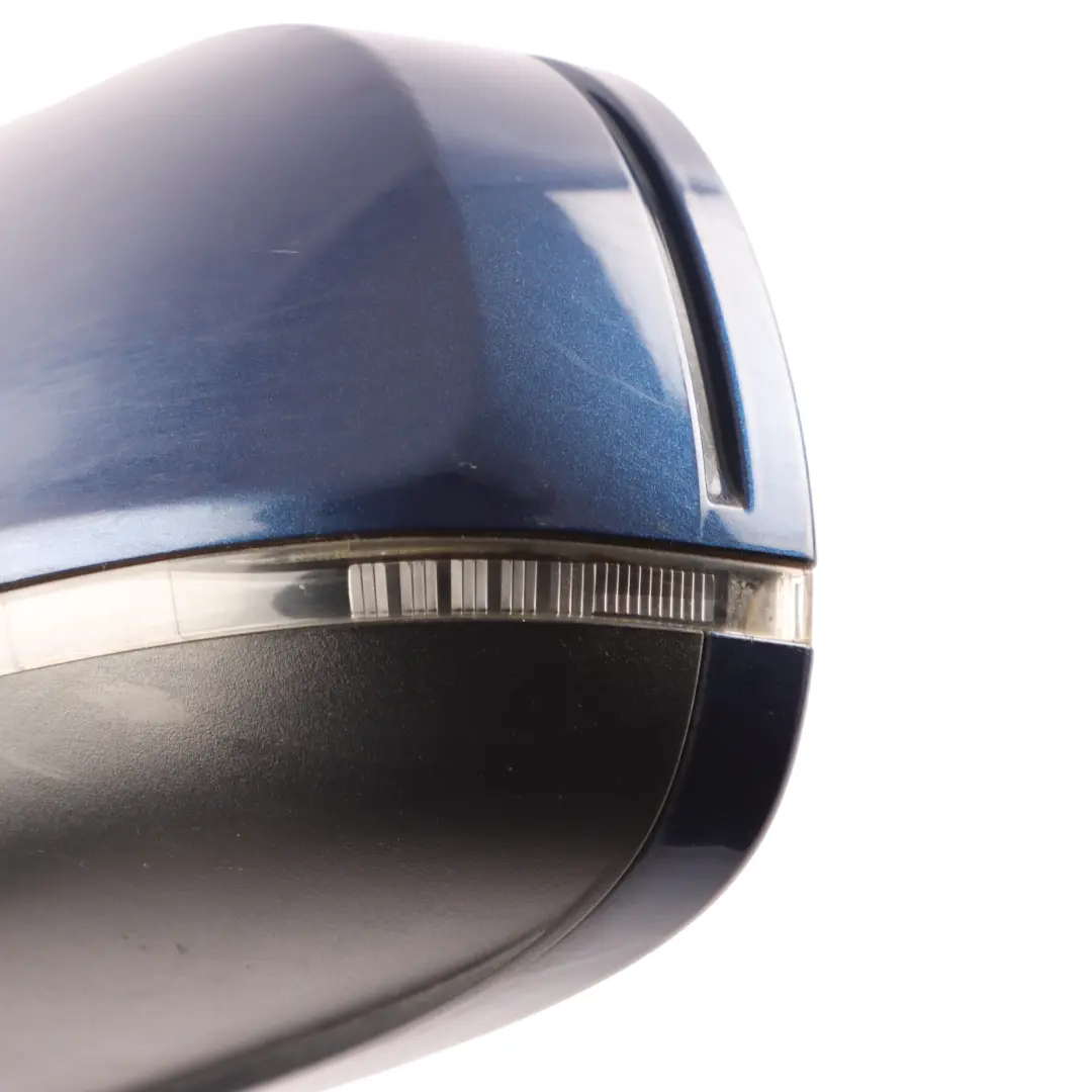 Audi A5 8T Door Wing Mirror Electric Left N/S Scuba Blue - X5Q - SKU RHD-8T8857409J-SCB1 - Part number 8T8857409J