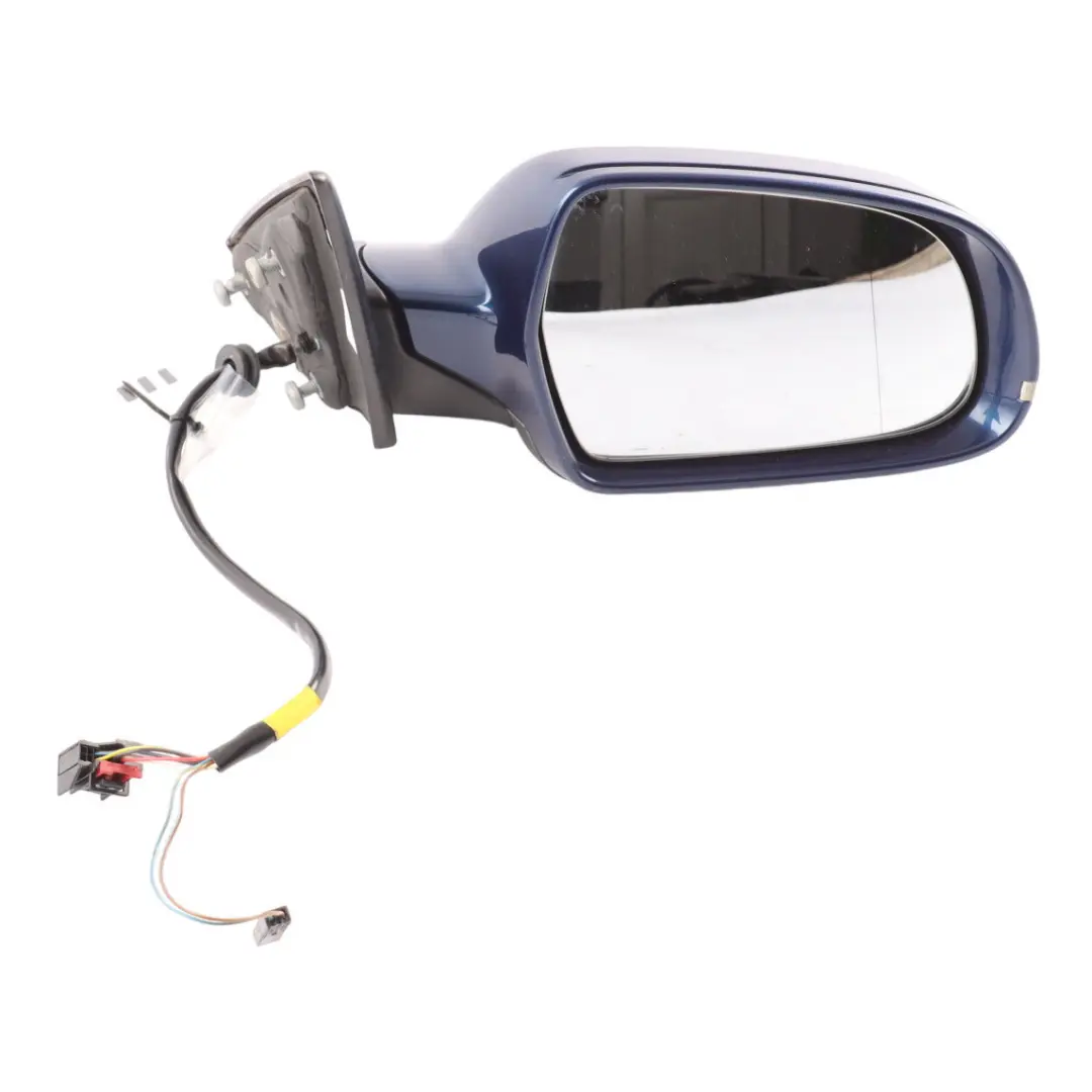 Audi A5 8T Door Wing Mirror Electric Right O/S Scuba Blue - X5Q - SKU RHD-8T8857410J-SCB - Part number 8T8857410J