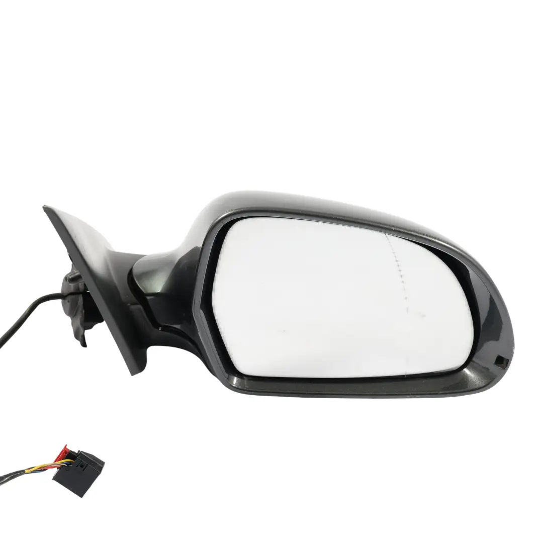 Audi Q3 8U Door Electric Wing Mirror Right O/S Daytona Grey Pearl Effect Z7S - SKU RHD-8U2857410F-DGR - Part number 8U2857410F