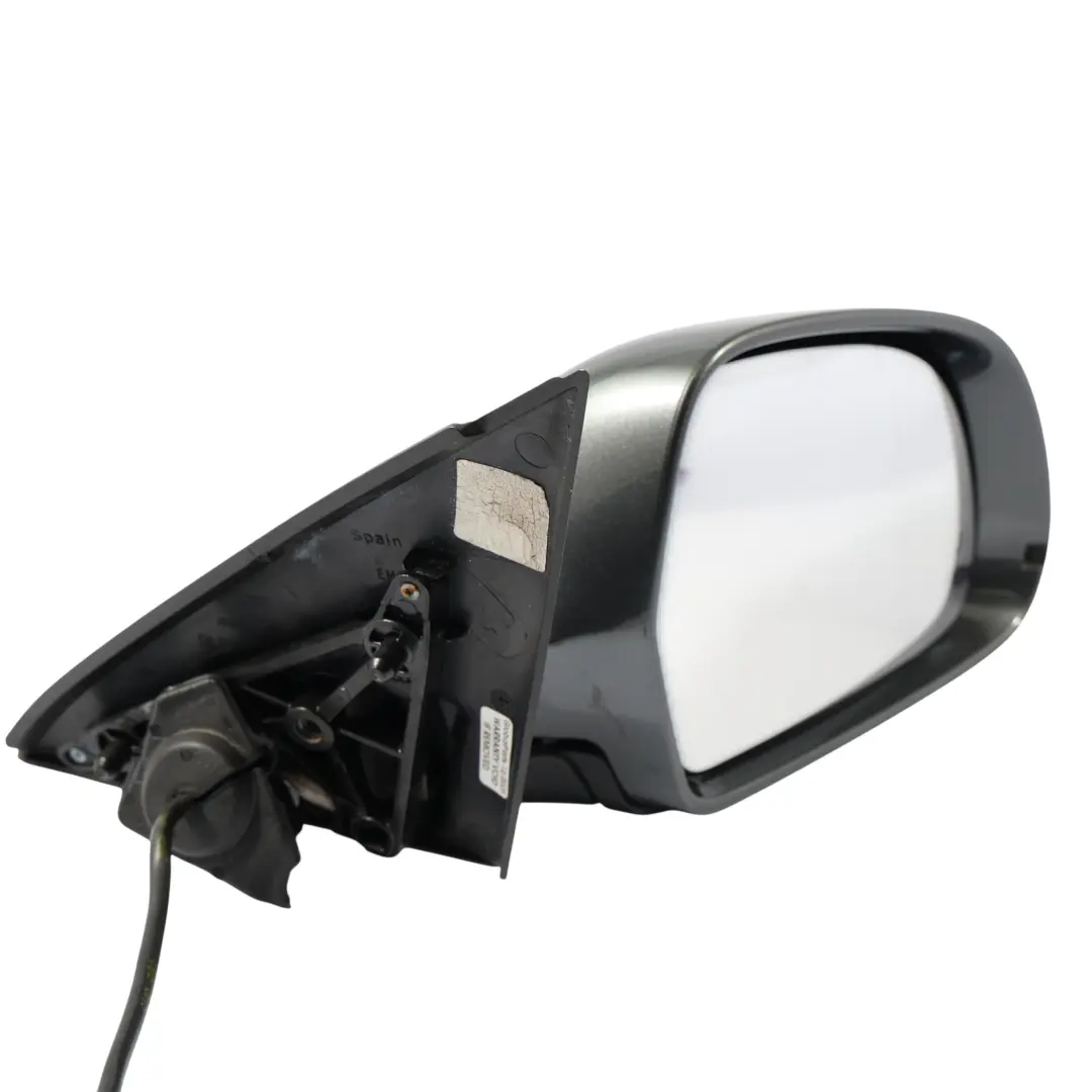 Audi Q3 8U Door Electric Wing Mirror Right O/S Daytona Grey Pearl Effect Z7S - SKU RHD-8U2857410F-DGR - Part number 8U2857410F
