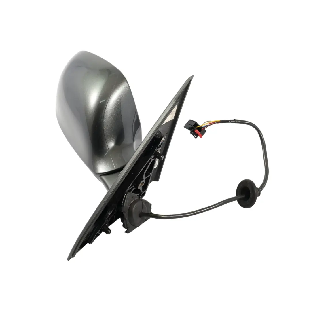 Audi Q3 8U Door Electric Wing Mirror Right O/S Daytona Grey Pearl Effect Z7S - SKU RHD-8U2857410F-DGR - Part number 8U2857410F