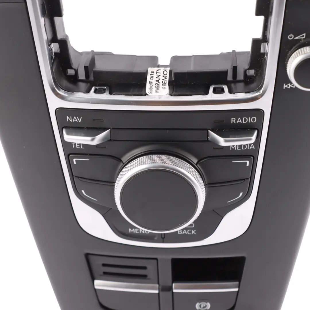 Audi S3 8V Centre Console Multimedia Navigation Control Surround - SKU RHD-8V0919614B-3 - Part number 8V0919614B