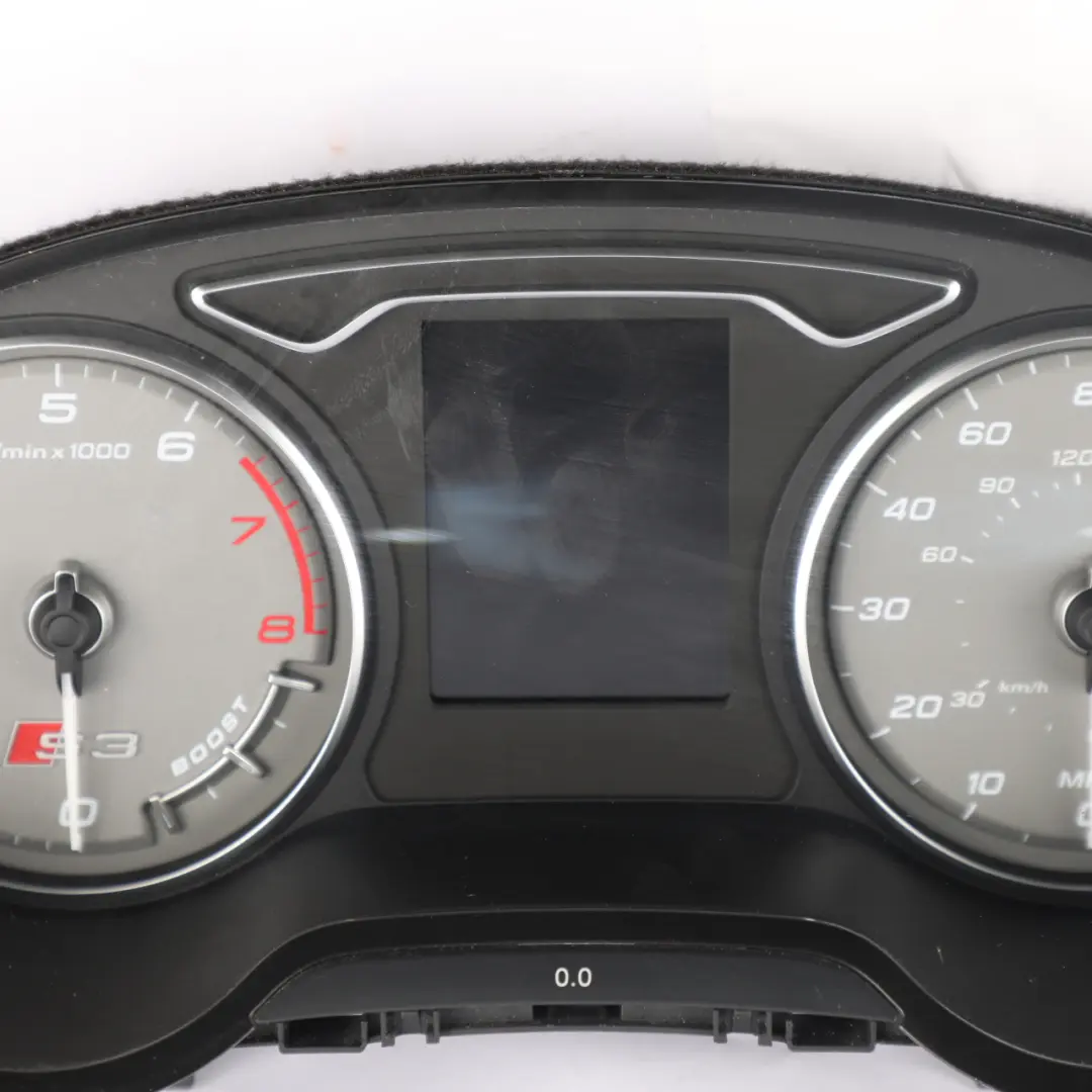 Audi S3 8V Petrol Instrument Cluster Speedo meter Clocks - SKU RHD-8V0920971J - Part number 8V0920971J