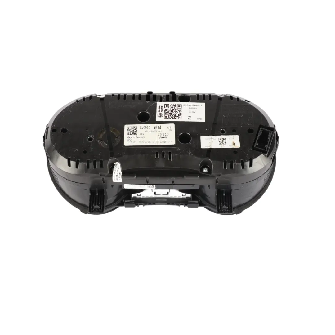 Audi S3 8V Petrol Instrument Cluster Speedo meter Clocks - SKU RHD-8V0920971J - Part number 8V0920971J