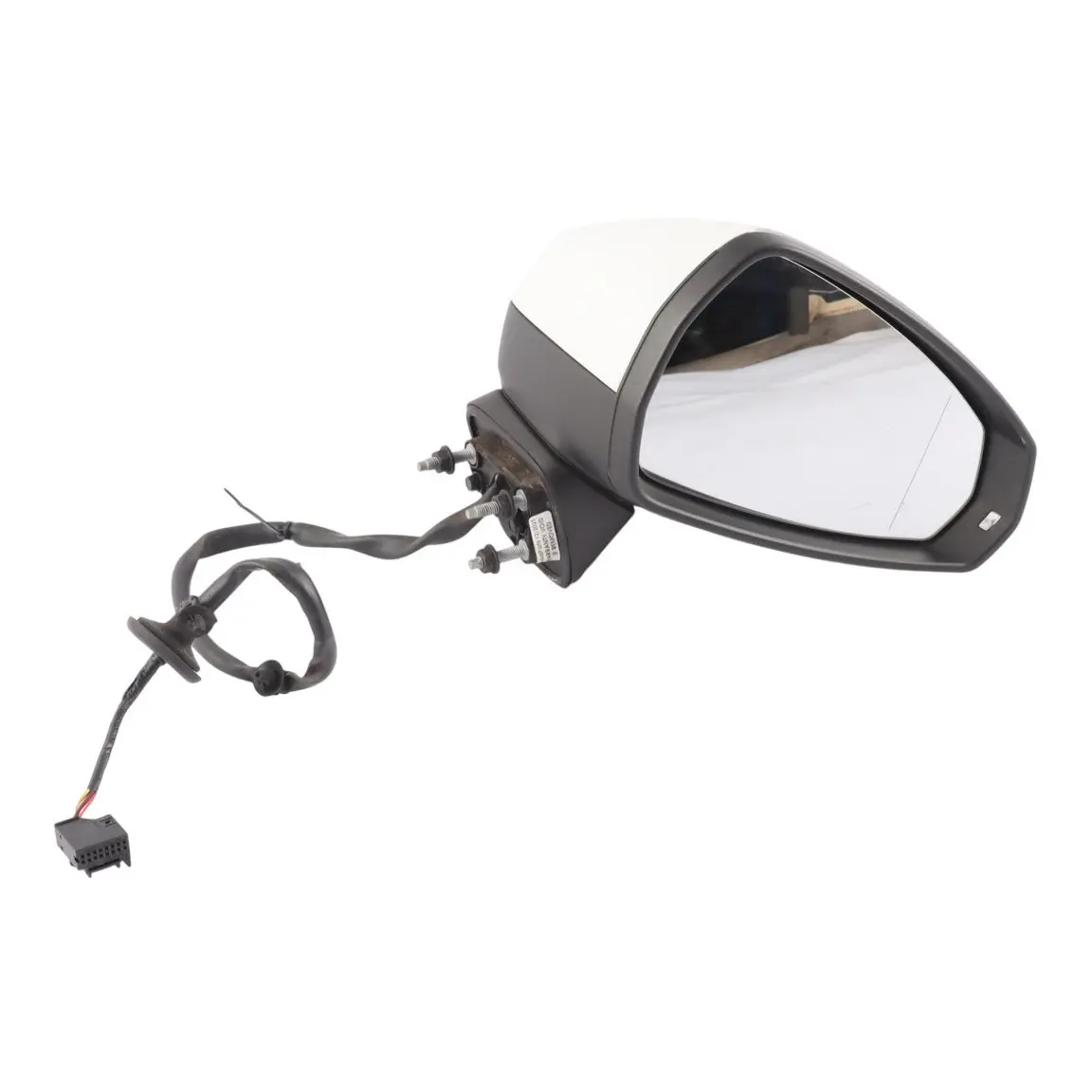 Audi A3 8V Wing Mirror Electric Door Right O/S Outside Glacier White Pearl S9R