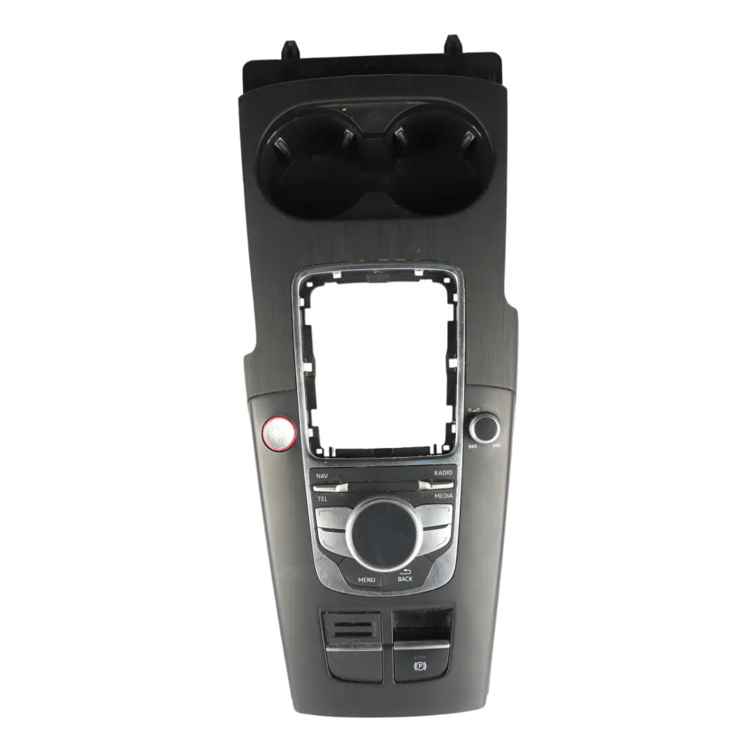 Audi A3 8V Media Sat Nav Control Center Console Cup Holder Automatic - SKU RHD-8V2864261C-3 - Part number 8V2864261C