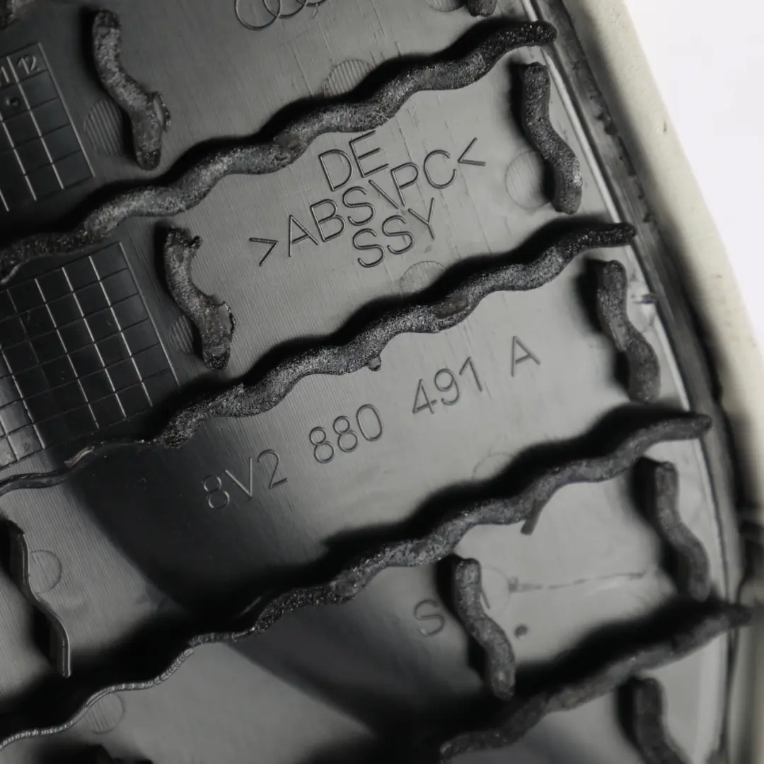 Audi S3 8V Center Console Trim Interior Cover Panel Leather Beige - SKU RHD-8V2880491A - Part number 8V2880491A