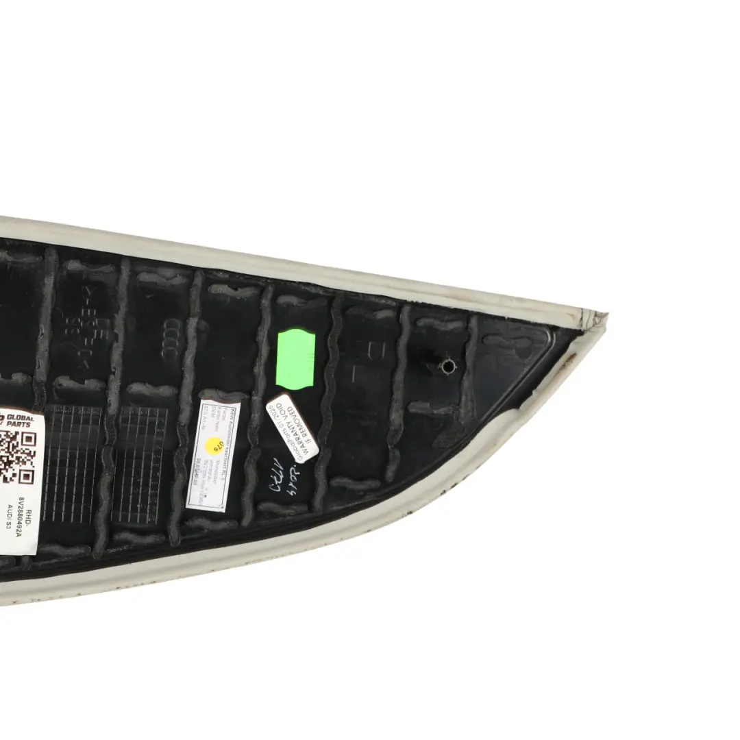 Audi S3 8V Center Console Trim Interior Cover Panel Leather Beige - SKU RHD-8V2880492A - Part number 8V2880492A