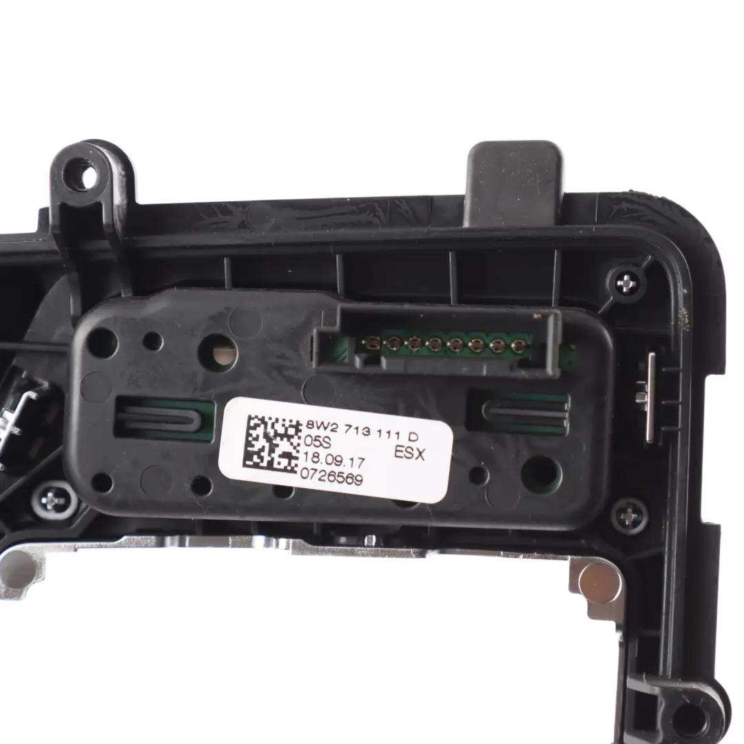 Audi RS4 B9 RS5 F5 Automatic Gear Selector Surround Trim Cover - SKU RHD-8W2713111D - Part number 8W2713111D