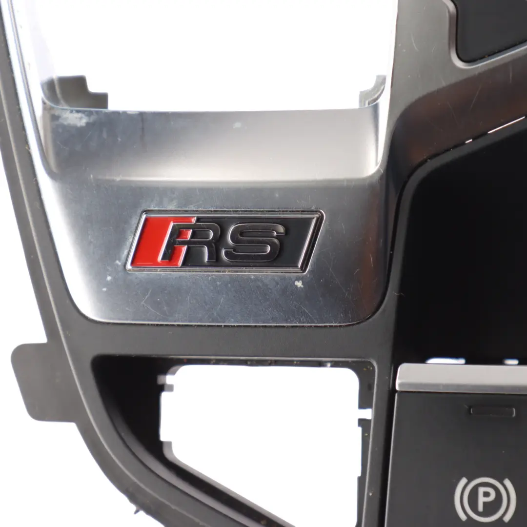 Audi RS4 B9 RS5 F5 Automatic Gear Selector Surround Trim Cover - SKU RHD-8W2713111D - Part number 8W2713111D