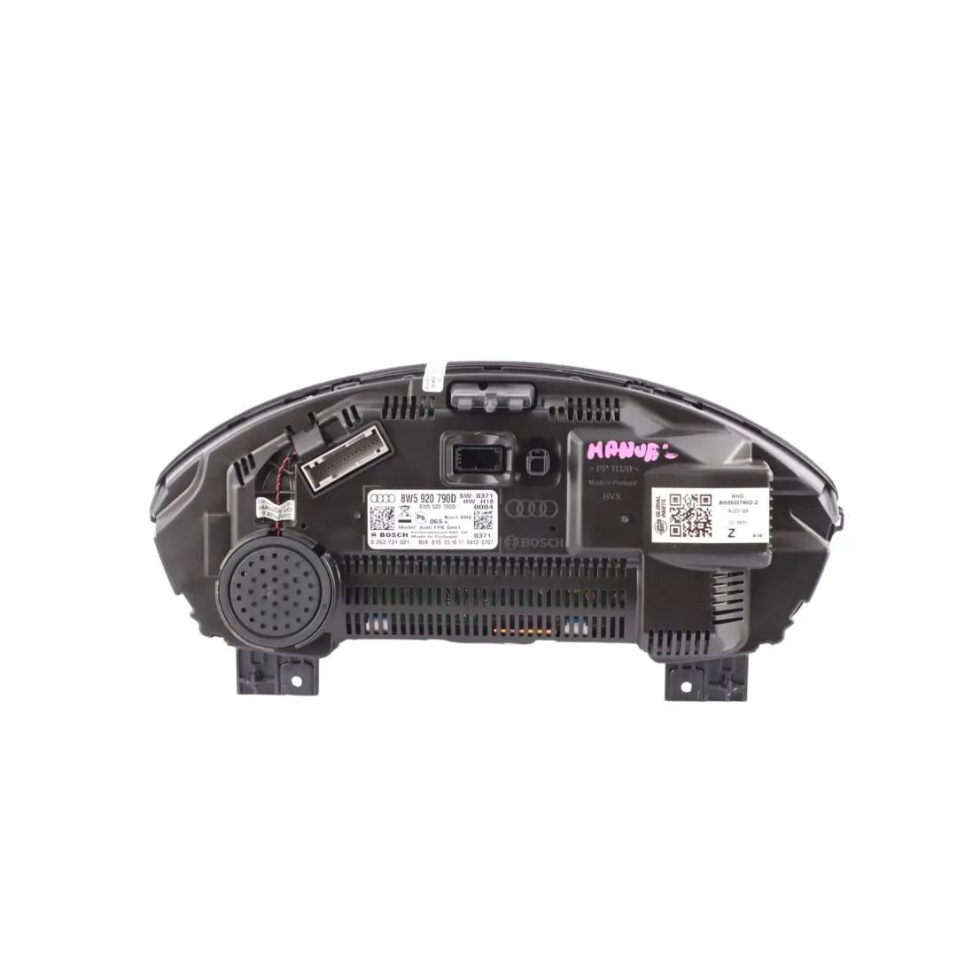 Audi A5 S5 F5 Q5 FY Digital Speedometer Cluster Clocks Automatic - SKU RHD-8W5920790D-2 - Part number 8W5920790D