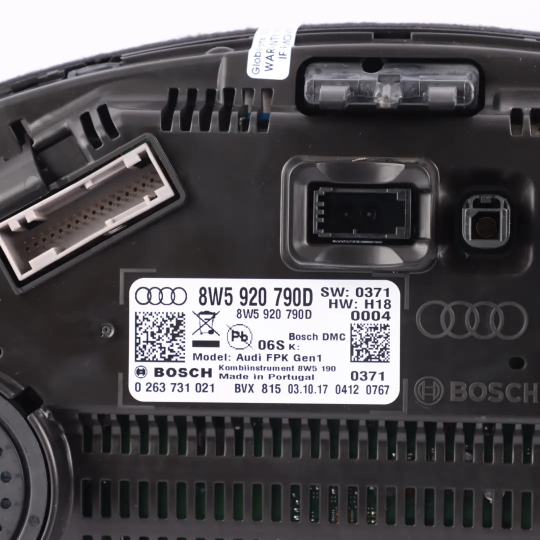 Audi A5 S5 F5 Q5 FY Digital Speedometer Cluster Clocks Automatic - SKU RHD-8W5920790D-2 - Part number 8W5920790D