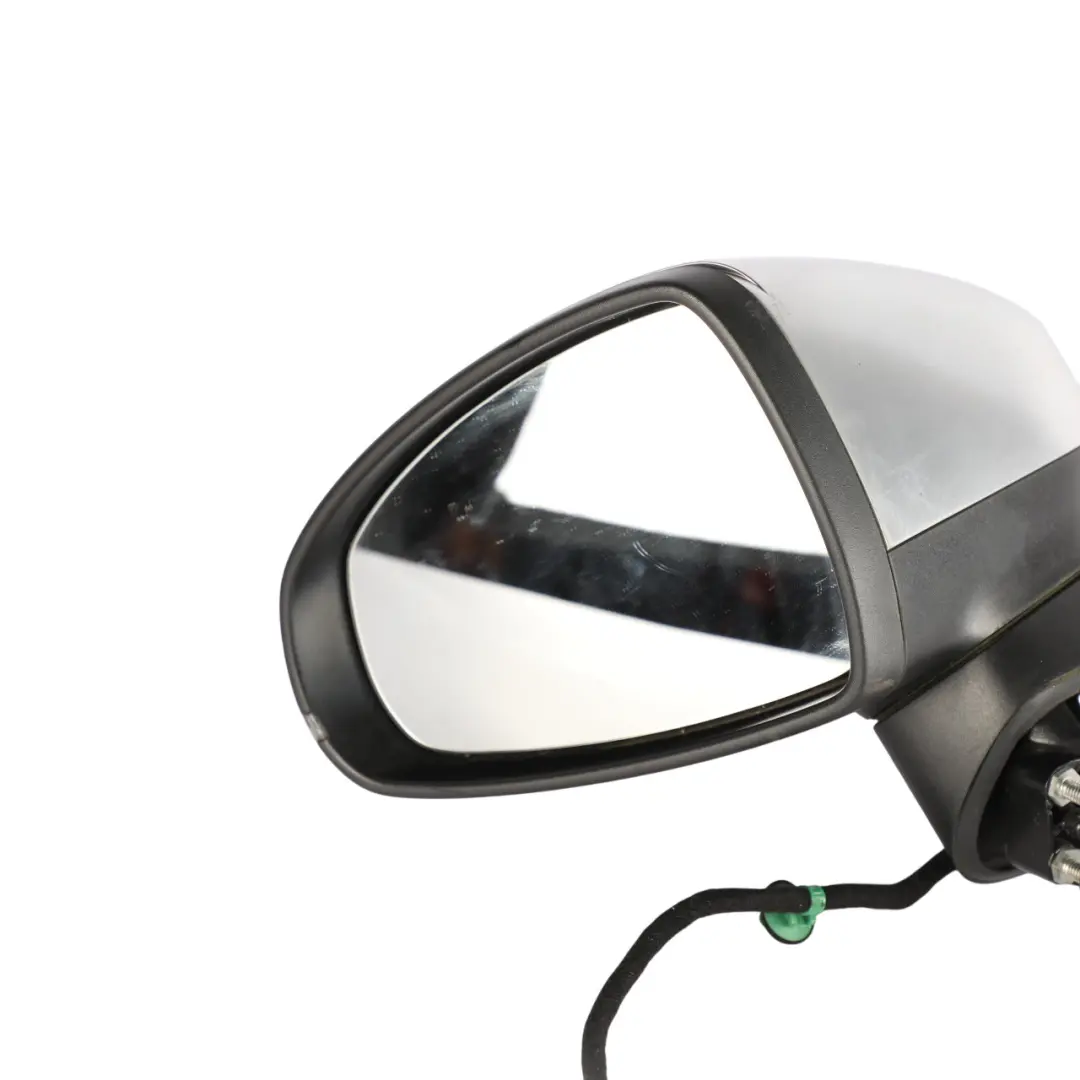 Audi A1 8X Electrical Mirror Wing Heated Left N/S Aluminium 8X2857409T - SKU RHD-8X2857409T-ALU - Part number 8X2857409T-ALU