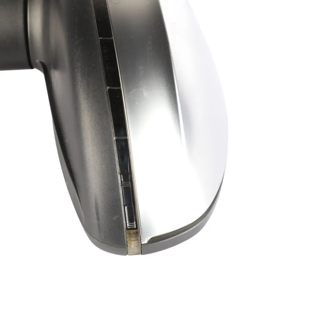 Audi A1 8X Electrical Mirror Wing Heated Left N/S Aluminium 8X2857409T - SKU RHD-8X2857409T-ALU - Part number 8X2857409T-ALU