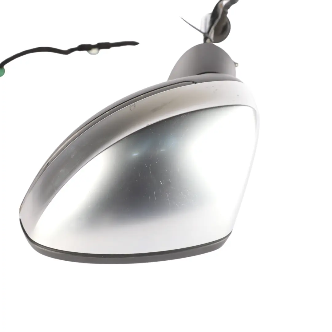 Audi A1 8X Electrical Mirror Wing Heated Left N/S Aluminium 8X2857409T - SKU RHD-8X2857409T-ALU - Part number 8X2857409T-ALU