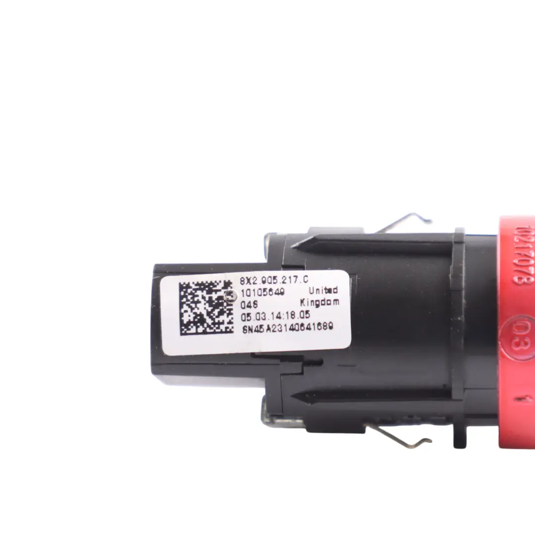 Audi A1 S1 8X Start Stop Switch Button Ignition Control Switch - SKU RHD-8X2905217C - Part number 8X2905217C