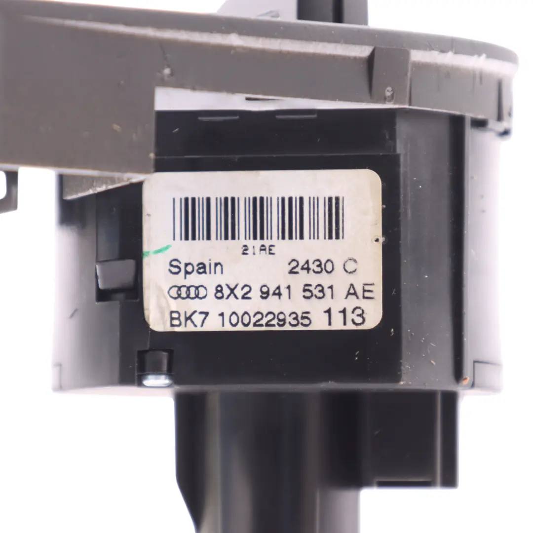 Audi A1 8X Headlight Fog Lights Control Lighting Switch Panel - SKU RHD-8X2941531AE - Part number 8X2941531AE