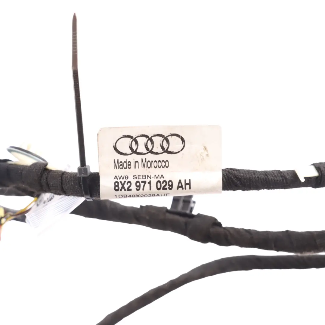 Audi A1 8X Front Driver's Door Wiring Harness Loom Cable Right O/S - SKU RHD-8X2971029AH - Part number 8X2971029AH