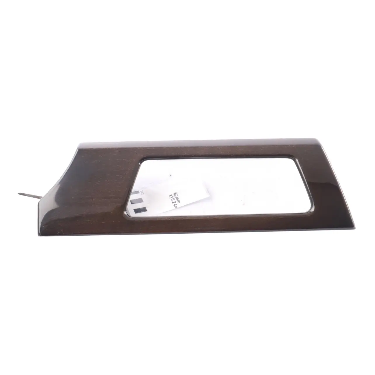 BMW E90 LCI Trim Console Dashboard Strip Cover Wood Walnut Light Right O/S