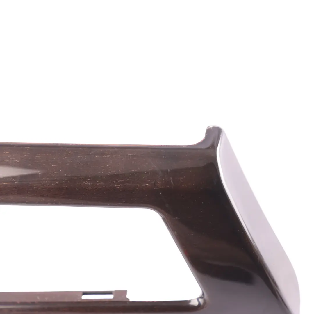 BMW E90 LCI Trim Console Dashboard Strip Cover Wood Walnut Light Right O/S - SKU RHD-9171172 - Part number 9171172