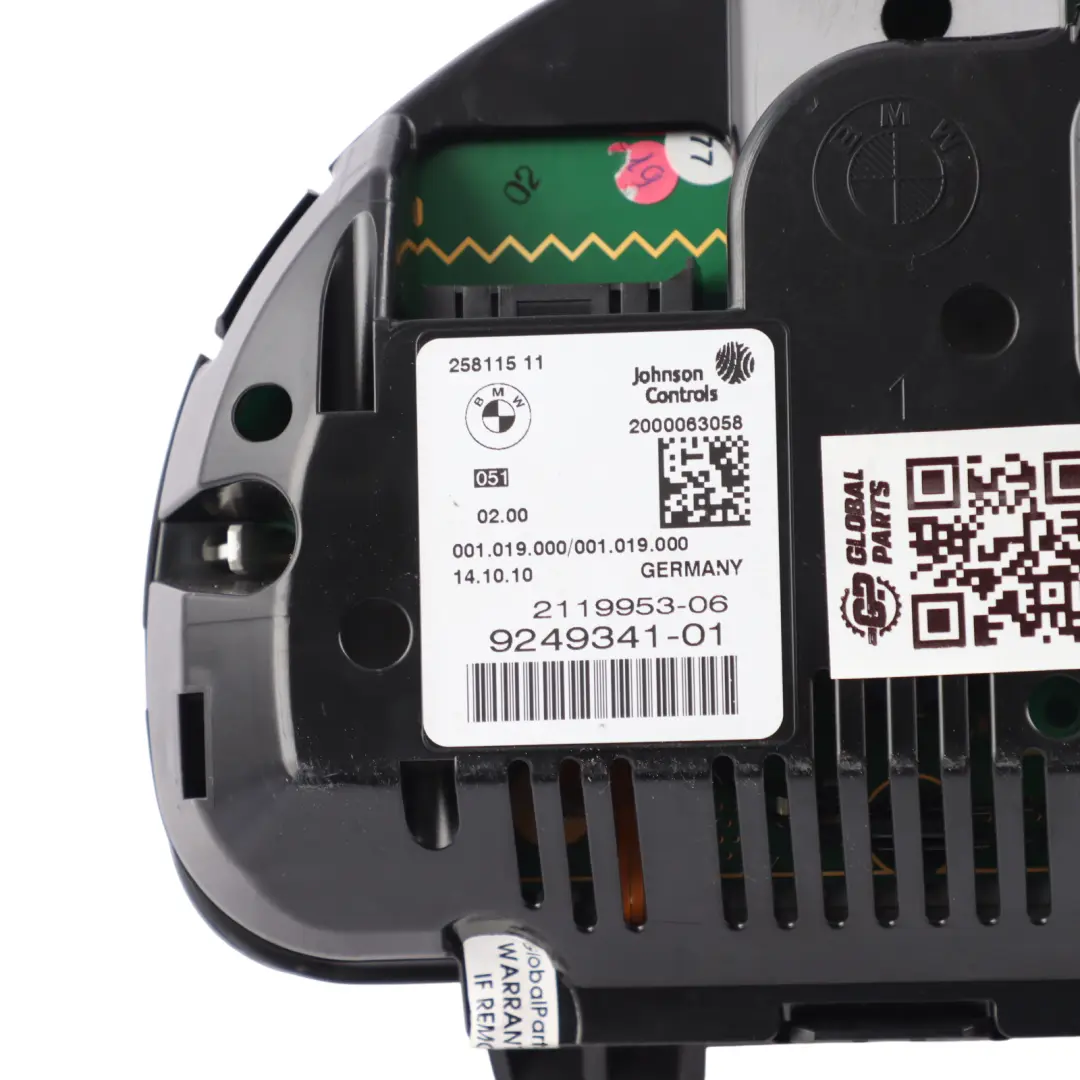 Speedo Clocks Unit Instrument Cluster Automatic 9249341 to BMW F10 Petrol with Part number 9358977 BMW F10 Petrol Speedo Clocks Unit Instrument Cluster Automatic 9249341 - SKU RHD-9249341-1 - Part number 9358977