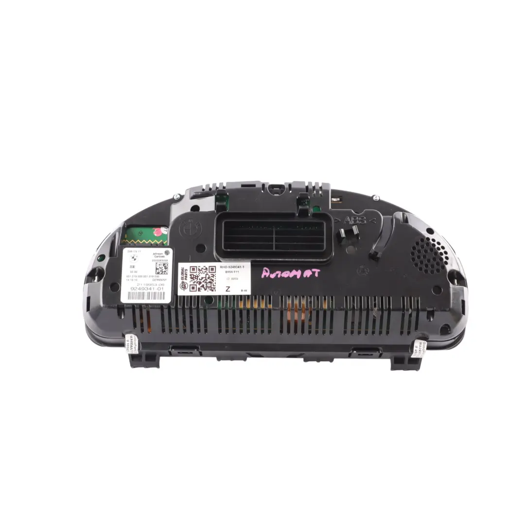 BMW F10 Petrol Speedo Clocks Unit Instrument Cluster Automatic 9249341 - SKU RHD-9249341-1 - Part number 9358977