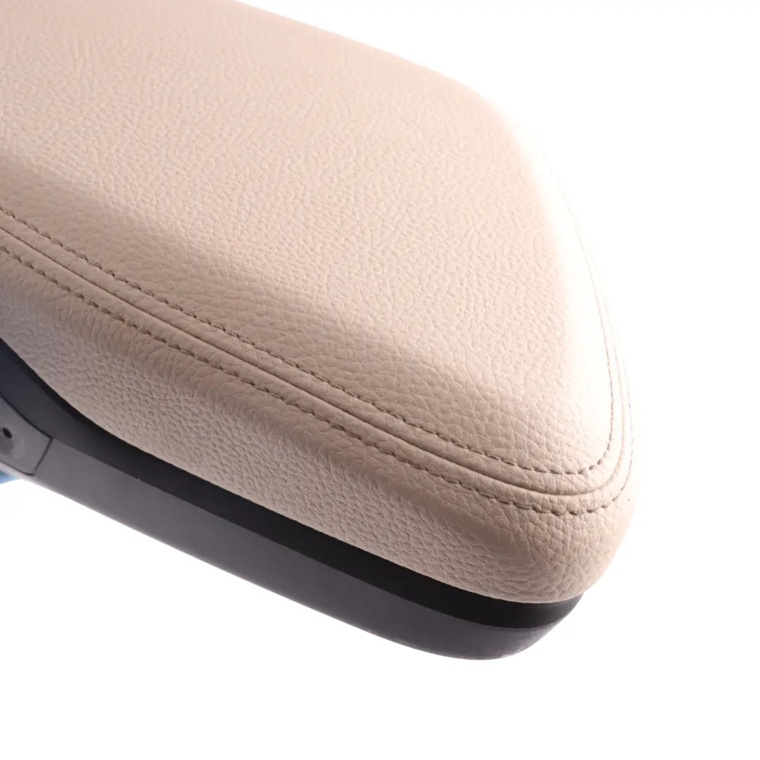 Centre Console Armrest Arm Rest Cover Leather Oyster to BMW F45 F46 X1 F48 X2 F39 with Part number 9317576 BMW F45 F46 X1 F48 X2 F39 Centre Console Armrest Arm Rest Cover Leather Oyster - SKU RHD-9317576 - Part number 9317576