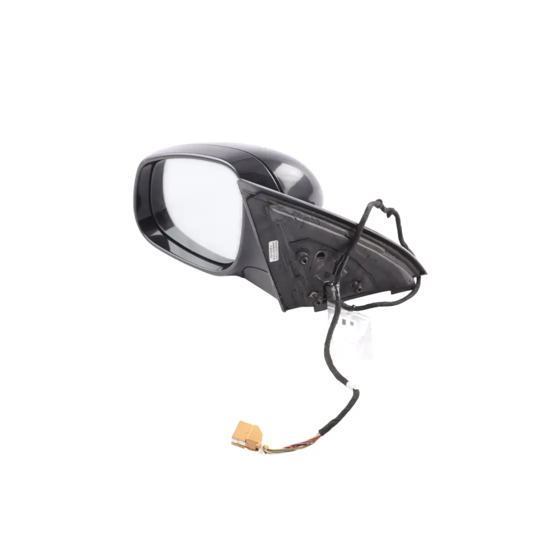 Mirror Wing Left N/S Door Basalt Black -C9Z to Porsche Cayenne 955 9PA Electric with Part number 95573123500 Porsche Cayenne 955 9PA Electric Mirror Wing Left N/S Door Basalt Black -C9Z - SKU RHD-95573123500-BAB - Part number 95573123500