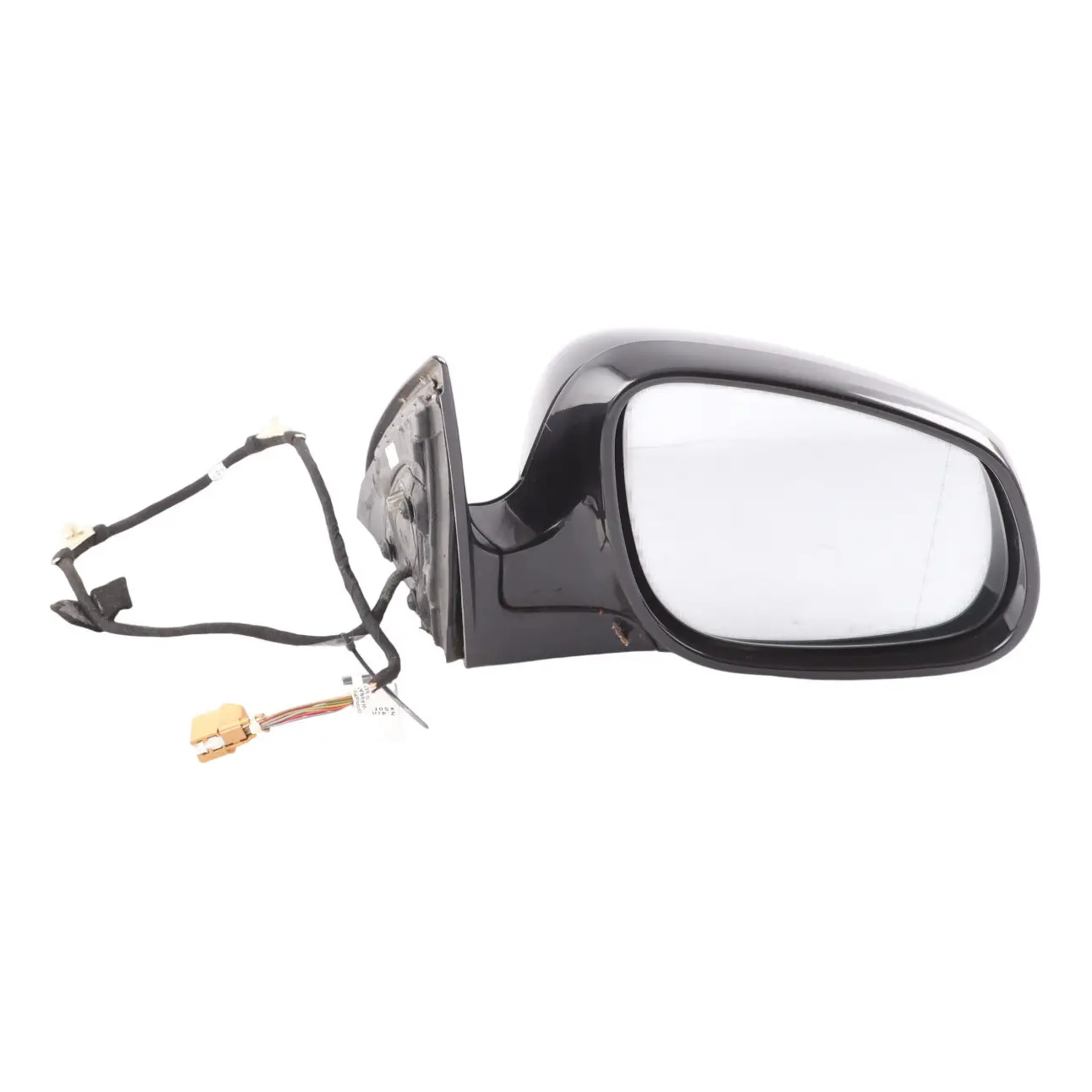 Porsche Cayenne 955 9PA Electric Mirror Wing Right O/S Door Basalt Black -C9Z