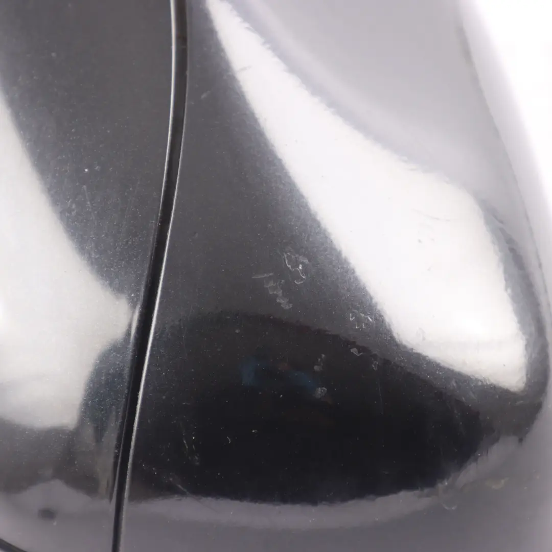 Porsche Cayenne 955 9PA Electric Mirror Wing Right O/S Door Basalt Black -C9Z - SKU RHD-95573123600-BAB - Part number 95573123600