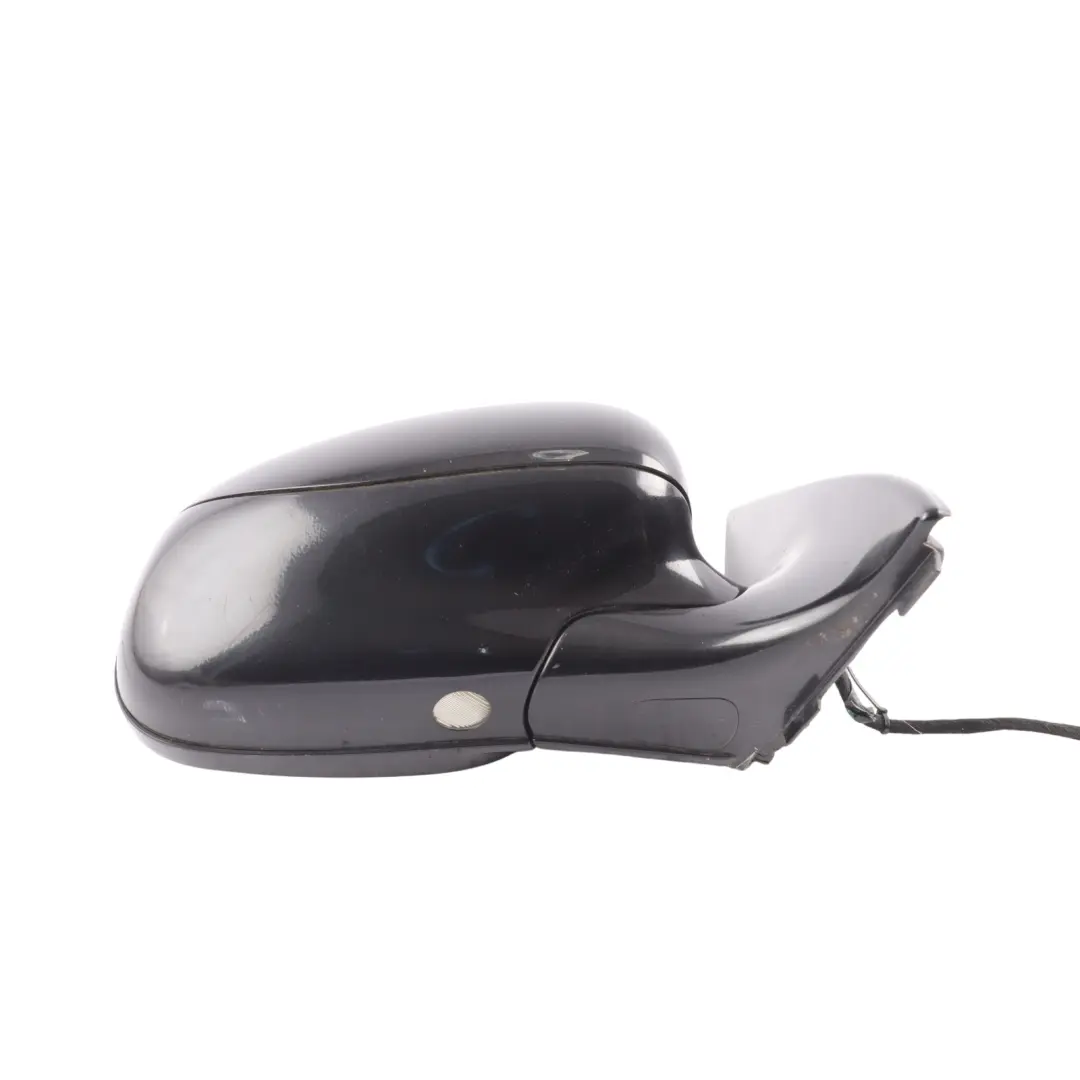 Porsche Cayenne 955 9PA Electric Mirror Wing Right O/S Door Basalt Black -C9Z - SKU RHD-95573123600-BAB - Part number 95573123600
