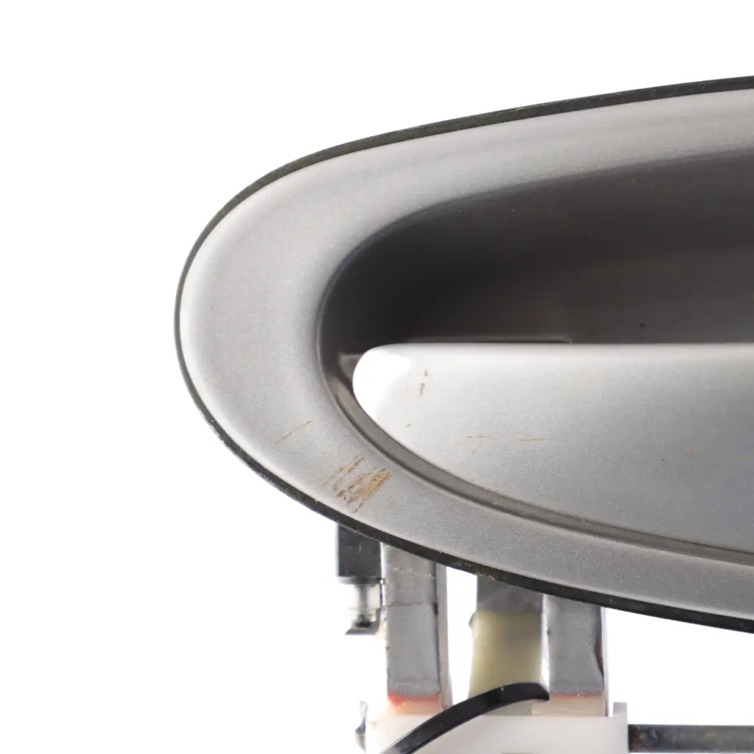 Porsche Boxster 986 Exterior Door Handle Right O/S Arctic Silver-92T - SKU RHD-99653706403-ARS - Part number 99653706403