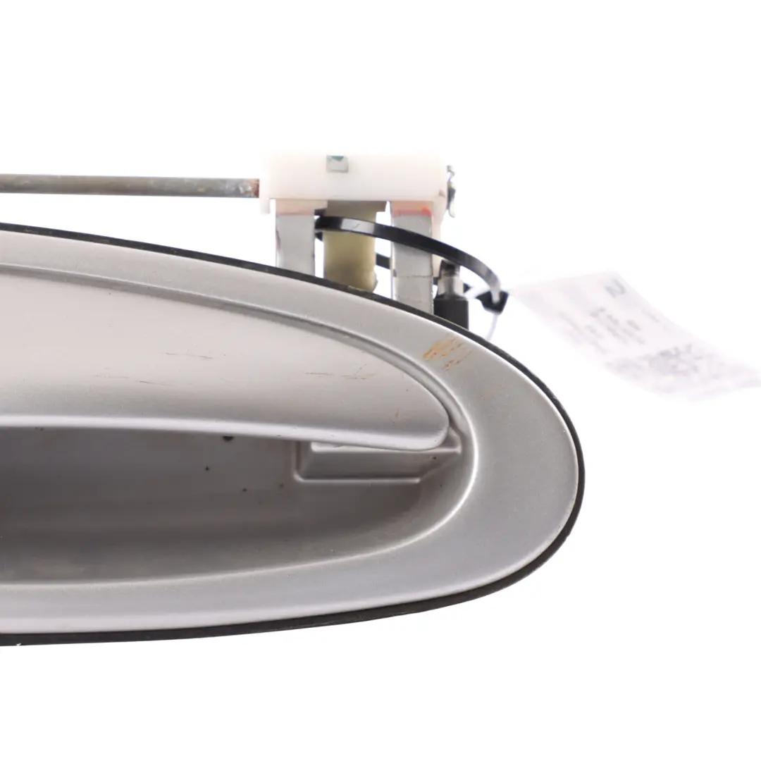 Porsche Boxster 986 Exterior Door Handle Right O/S Arctic Silver-92T - SKU RHD-99653706403-ARS - Part number 99653706403