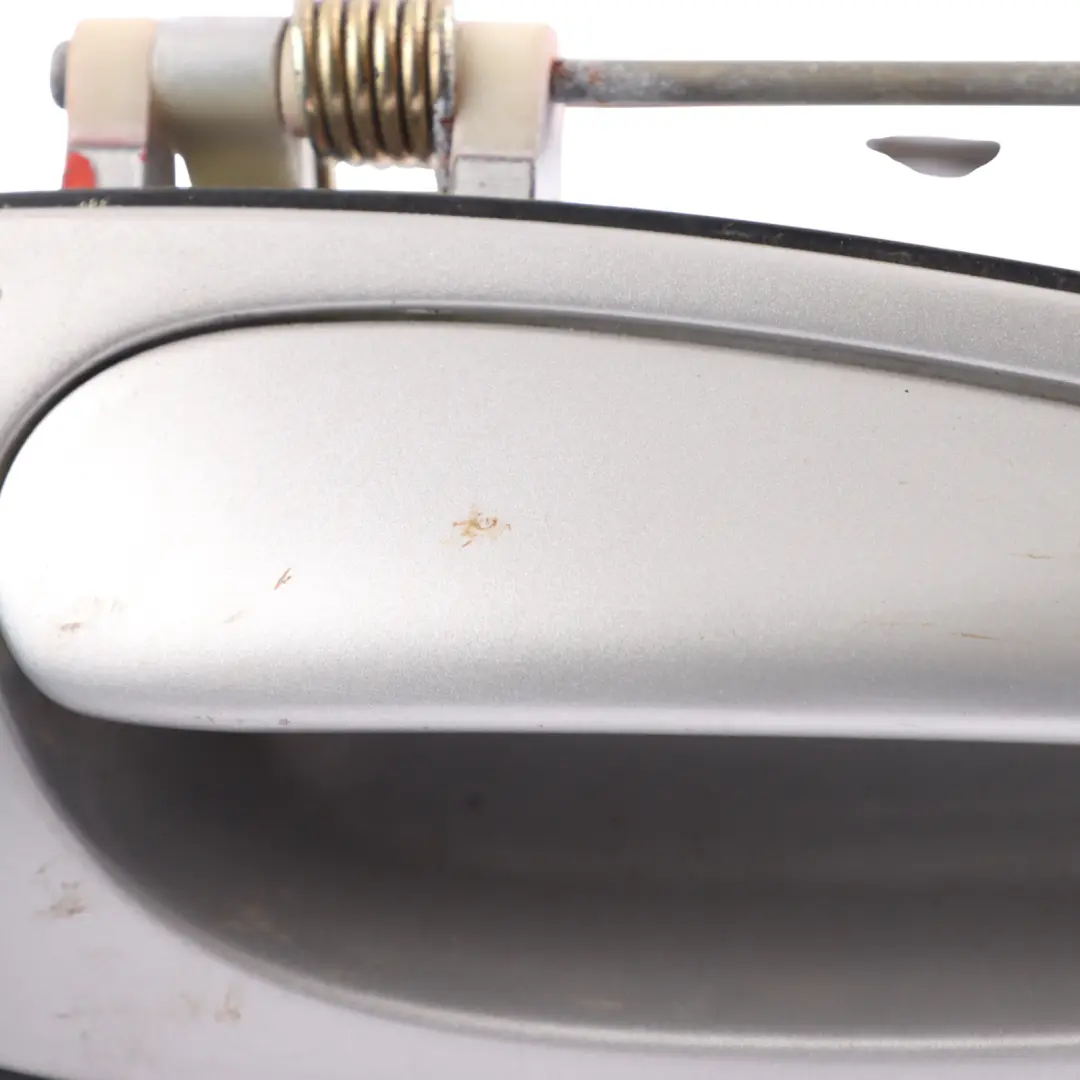 Porsche Boxster 986 Exterior Door Handle Right O/S Arctic Silver-92T - SKU RHD-99653706403-ARS - Part number 99653706403