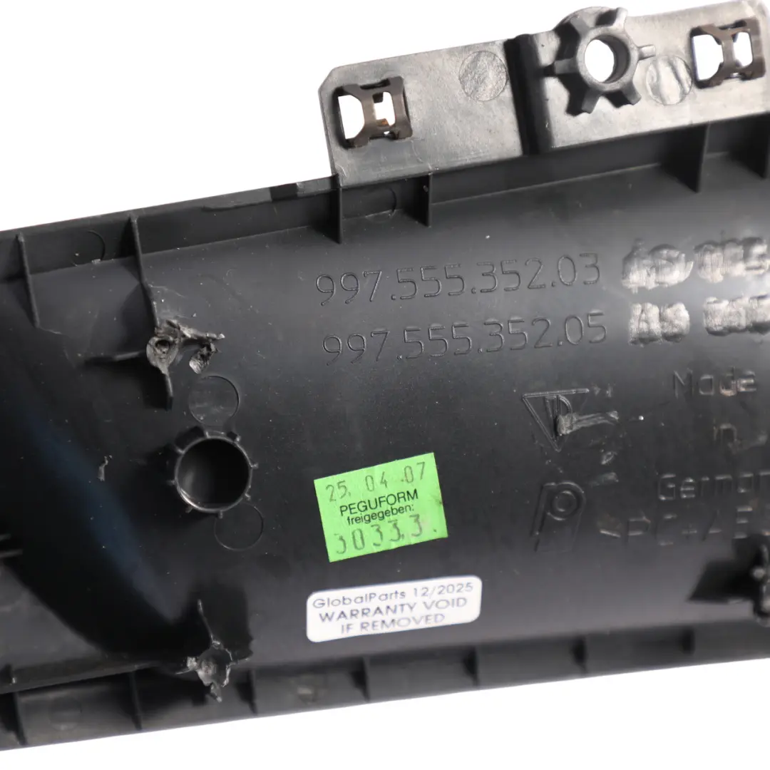 Porsche Cayman 987 Door Insert Trim Cover Panel Front Right O/S 99755535205 - SKU RHD-99755535203 - Part number 99755535203