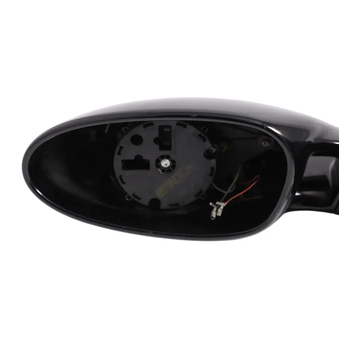 Porsche Cayman 987 997 Wing Mirror Door Side Left N/S Exterior Black - SKU RHD-99773121904-BLK - Part number 99773121904