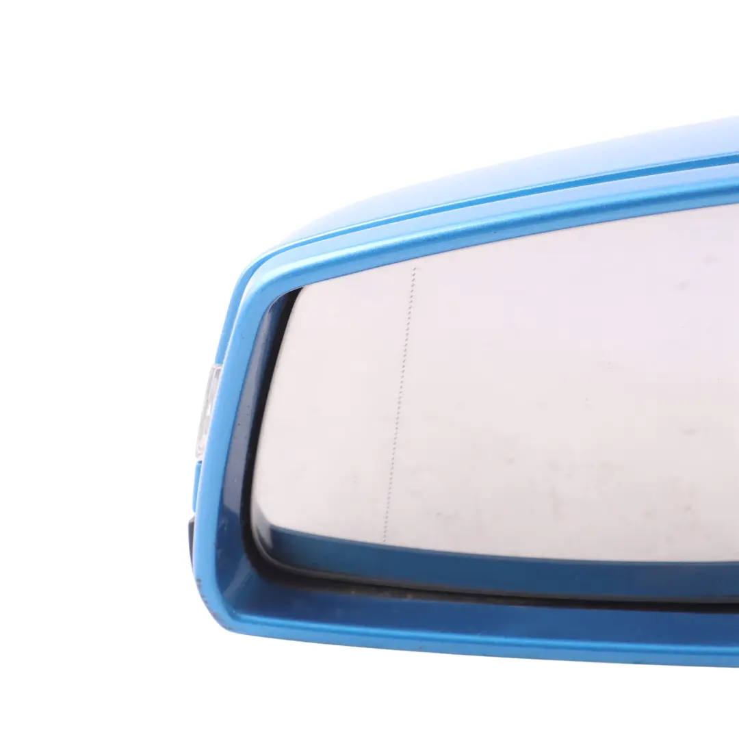 Mercedes W176 Wing Mirror Door Left N/S Outside South Seas Blue Metallic - 162 - SKU RHD-A1768100176-SSB - Part number A1768100176