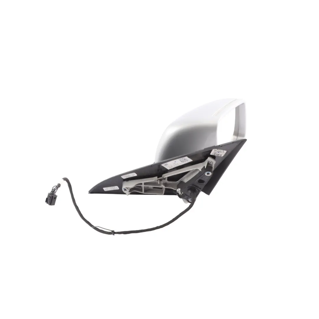 Mercedes W176 Wing Mirror Outside Power Fold Door Right O/S Polar Silver - 761 - SKU RHD-A1768100200-PLS - Part number A1768100200