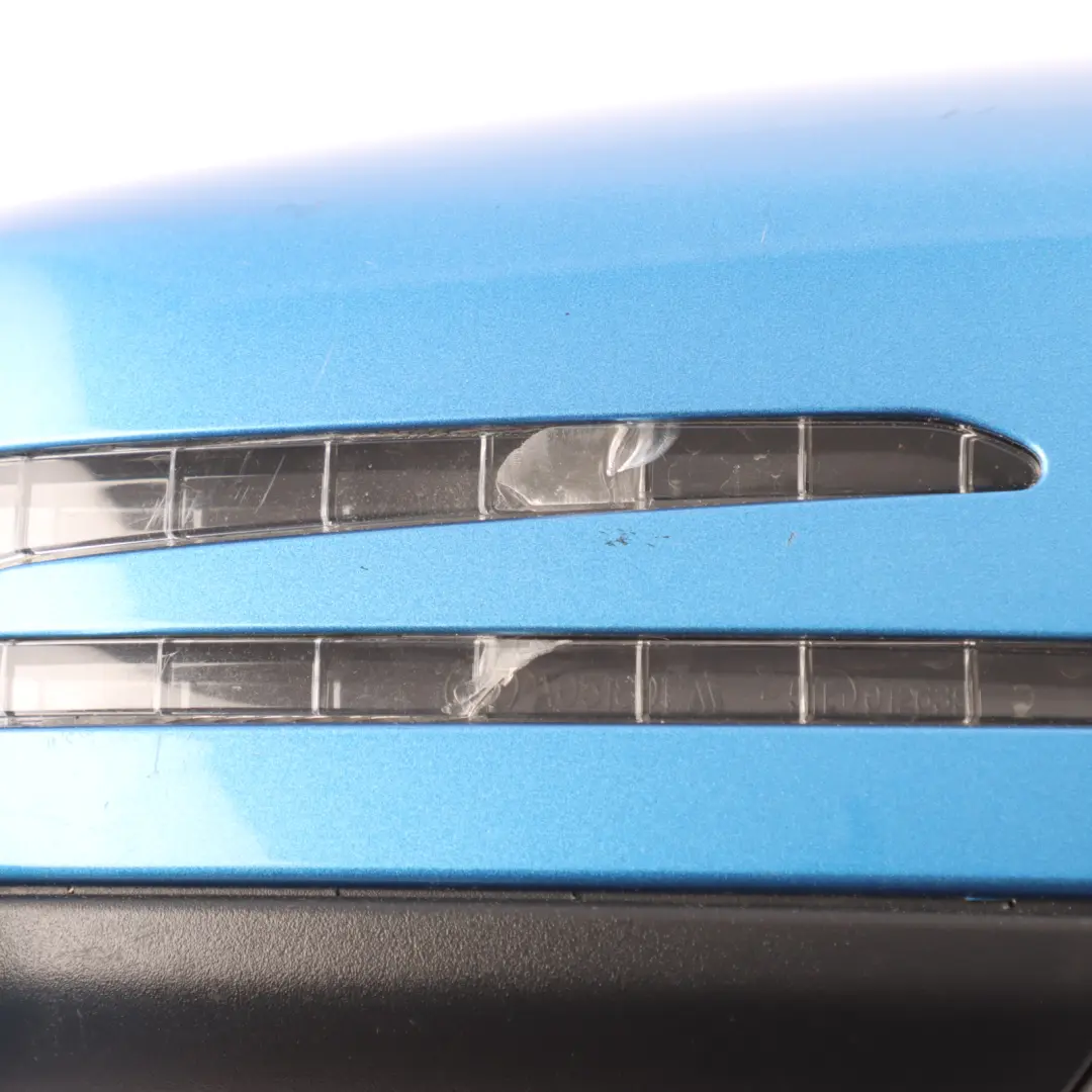 Mercedes W176 Wing Mirror Door Right O/S Outside South Sea Blue Metallic - 162 - SKU RHD-A1768100276-SSB1 - Part number A1768100276