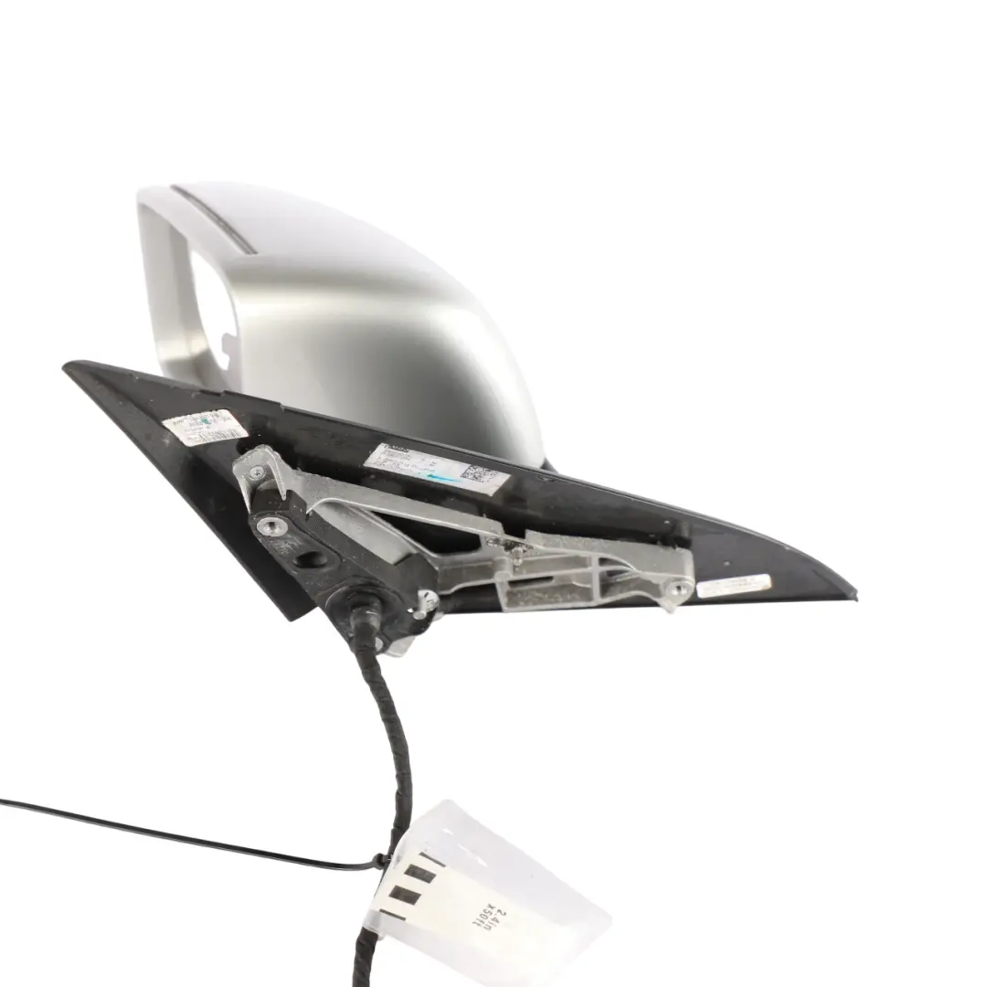 Wing Mirror Outside Power Fold Door Left N/S Polar Silver - 761 to Mercedes W176 with Part number A1768100300 Mercedes W176 Wing Mirror Outside Power Fold Door Left N/S Polar Silver - 761 - SKU RHD-A1768100300-PLS1 - Part number A1768100300