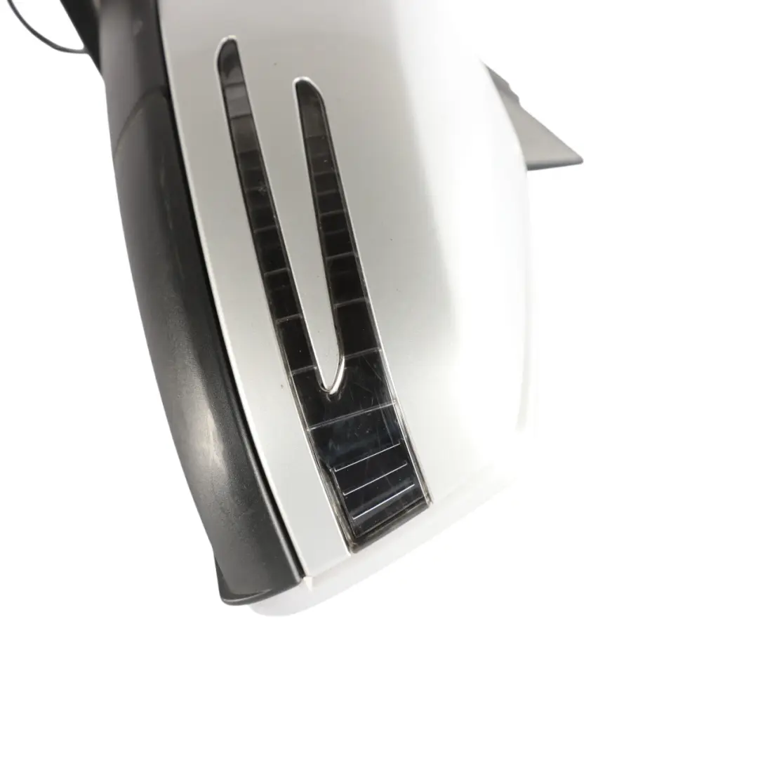 Wing Mirror Outside Power Fold Door Left N/S Polar Silver - 761 to Mercedes W176 with Part number A1768100300 Mercedes W176 Wing Mirror Outside Power Fold Door Left N/S Polar Silver - 761 - SKU RHD-A1768100300-PLS1 - Part number A1768100300