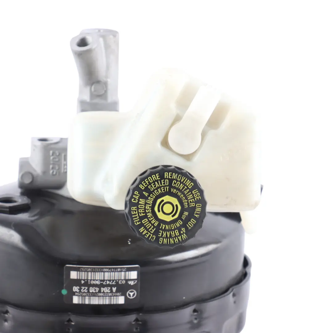 Brake Servo Mercedes W204 Brake Master Cylinder Booster to with Part number A2044302230 Brake Servo Mercedes W204 Brake Master Cylinder Booster - SKU RHD-A2044302230-1 - Part number A2044302230