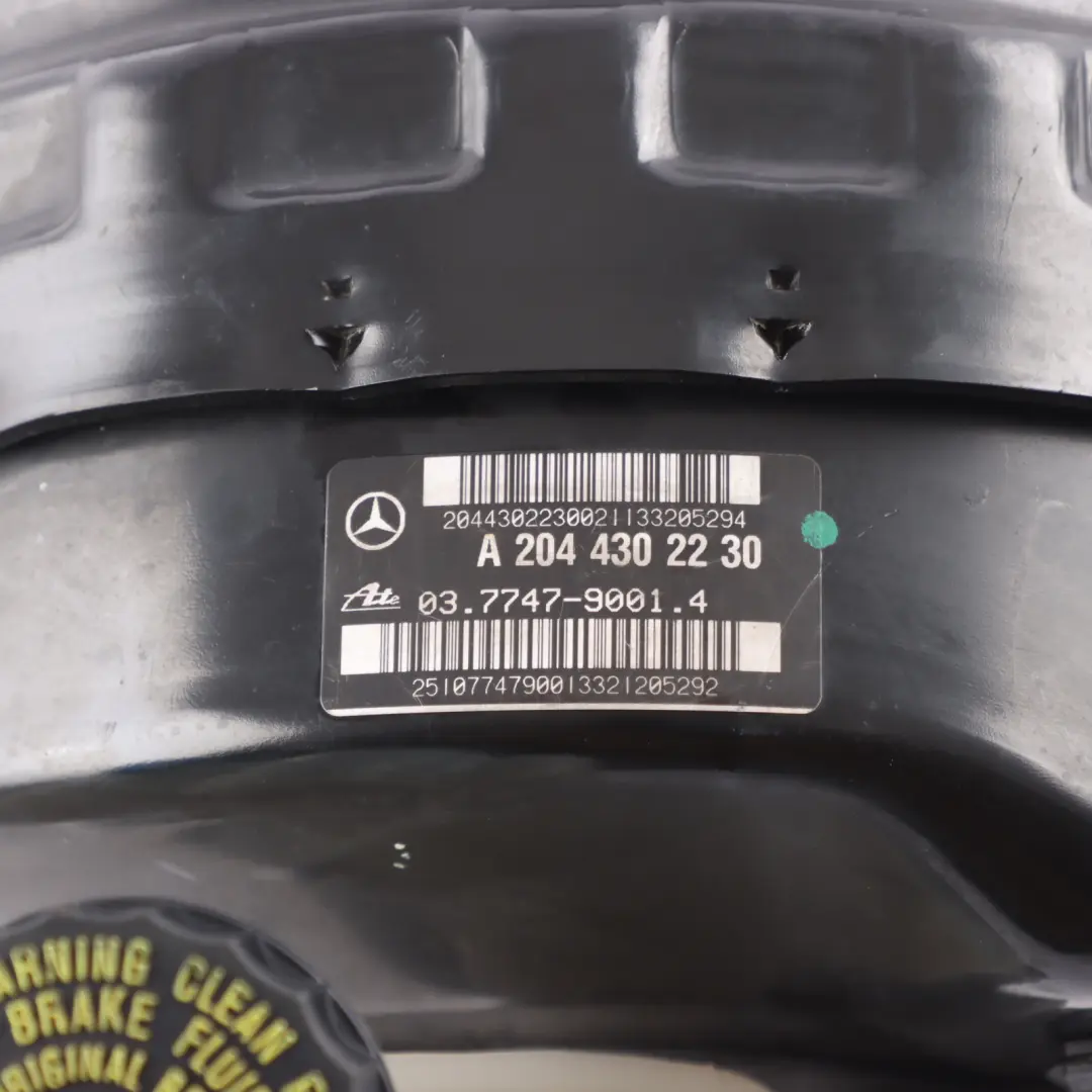 Brake Servo Mercedes W204 Brake Master Cylinder Booster to with Part number A2044302230 Brake Servo Mercedes W204 Brake Master Cylinder Booster - SKU RHD-A2044302230-1 - Part number A2044302230
