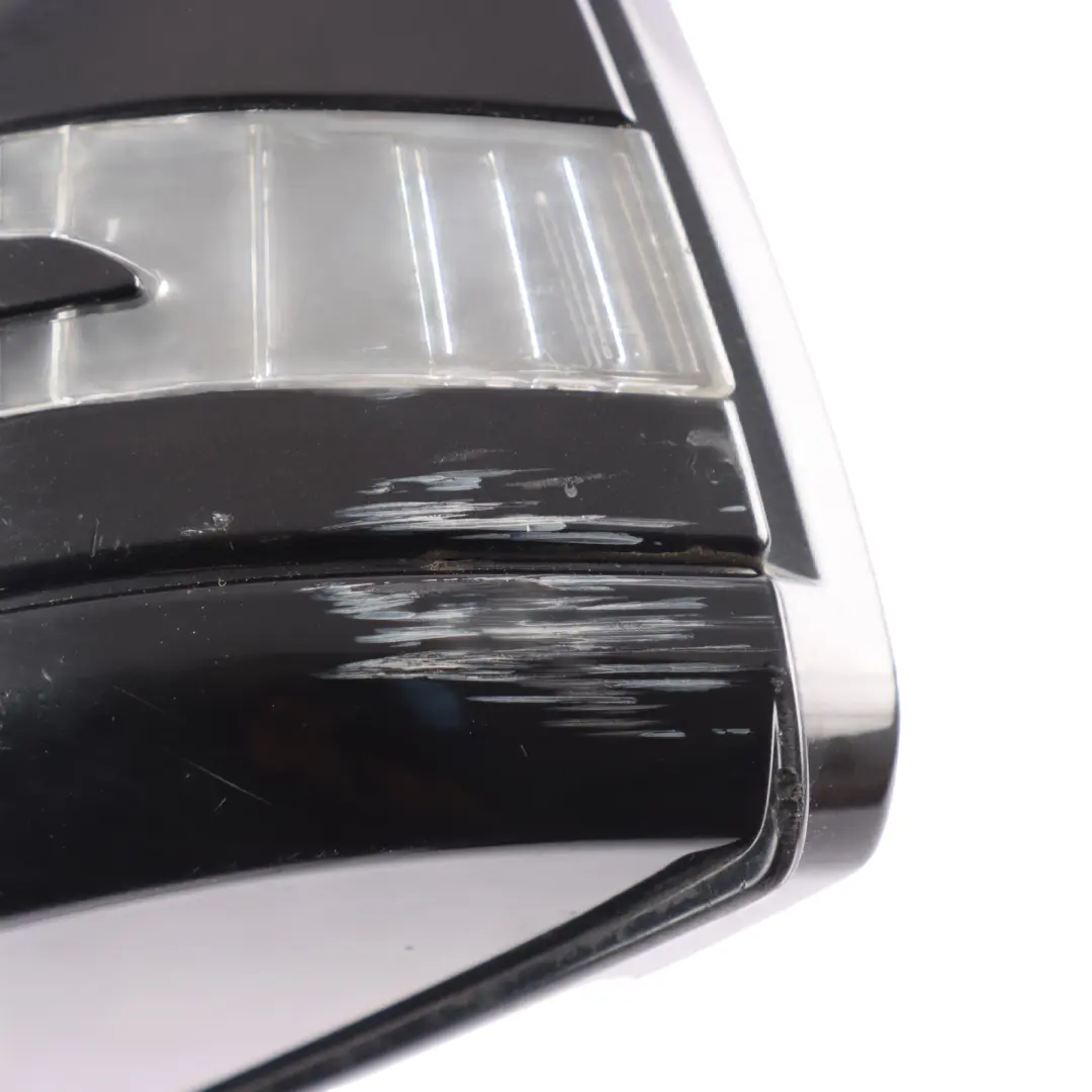 Mercedes W207 Wing Mirror Door Left N/S Power Fold Auto Dip Obsidian Black 197 - SKU RHD-A2078100500-OB - Part number A2078100500