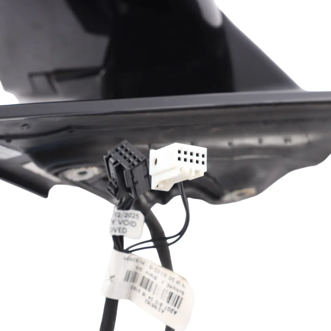 W207 Wing Mirror Door Left N/S Power Fold Auto Dip Obsidian Black 197 to Mercedes with Part number A2078100500 Mercedes W207 Wing Mirror Door Left N/S Power Fold Auto Dip Obsidian Black 197 - SKU RHD-A2078100500-OB - Part number A2078100500